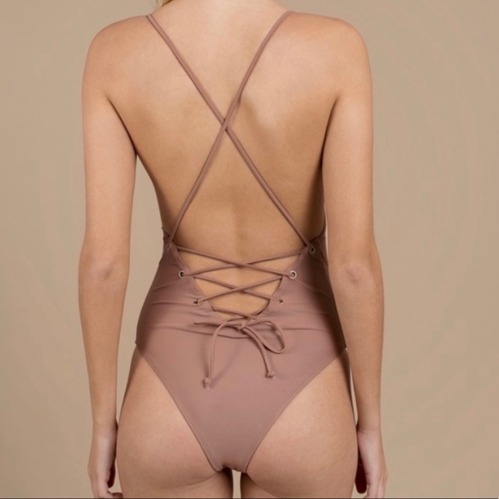 One Piece (Monokini) High Waisted Swimsuit